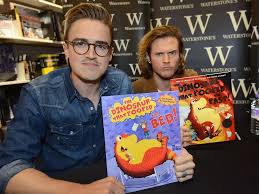 McBusted and McFly members Dougie Poynter and Tom Fletcher sign copies of  their new book