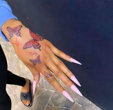 Hand Butterfly Tattoo Pretty Hand Tattoos Hand Tattoos Butterfly Hand Tattoo