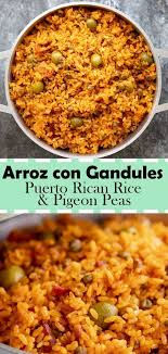 Arroz Con Gandules Puerto Rican Rice With Pigeon Peas Recipe Kitchen De Lujo Recipe Boricua Recipes Pea Recipes Pigeon Peas And Rice Recipe