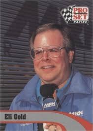 Eli Gold ALABAMA VOICE 1992 PRO SET RACING #187 MRN RADIO