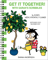Ahead of the 2021 sundance film festival premiere of together together in the u.s. Sarah S Scribbles 16 Month 2020 2021 Weekly Monthly Planner Calendar Get It Together Andersen Sarah 9781524857660 Amazon Com Books