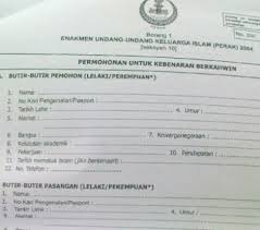 Prosedur Permohonan Perkahwinan Pengantin Perempuan Di Perak Stupendously