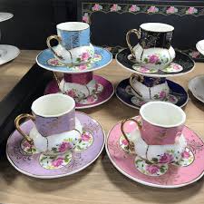 274 Begenme 4 Yorum Instagram Da Papatya Zuccaciye Ve Avize Papatya Zuccaciye Ve Avize Yeniden Stoklarda 6li El Boyamas Tea Cups Tableware Glassware