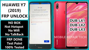 Unlock, repair and generate unlock codes. Huawei Y7 2019 Dub Lx1 Frp Reset Huawei Y7 Prime Frp Unlock