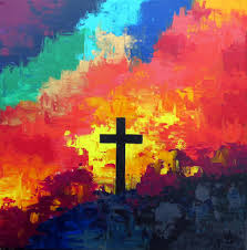 Prophetic Art Ejdelight Art Christian Art Painting Cross Paintings Cross Art Painting