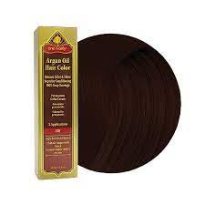 One N Only Argan Oil Hair Color 3rv Dark Red Violet Brown Argan Oil Hair Color Hair Color Chocolate Hair Color Cream