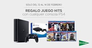 Juegos ps4 playstation 4 videojuegos el corte ingles. El Corte Ingles On Twitter Estabas Pensando En Regalar La Ps4 Este Es El Momento Perfecto Si La Compras Antes Del 14 De Febrero Te Llevas Gratis Un Juego Hits