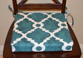 Teal And White Chair Cushion Cover Washable By Brittaleighdesigns Dining Room Chair Cushions Chair Cushion Covers Custom Chair Cushion