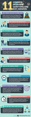 2018 Job Interview Questions And Answers Infographic Common Job Interview Questions Job Interview Questions Interview Questions