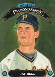 Jay Bell 1992 Donruss Diamond Kings #DK-17 Pittsburgh Pirates