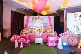 It is a 3 course meal with 4 different items in each course. Kara S Party Ideas Alice In Wonderland First Birthday Party Kara S Party Ideas