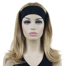 Lydell Long Straight Wave Headband Synthetic Wigs (24B Light Butterscotch)  : Buy Online at Best Price in KSA
