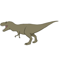 Go over your shapes, giving your dinosaur form. How To Draw A Tyrannosaurus Rex Easy Drawing Art