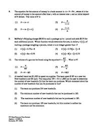 The algebra 1 regents exam measures a student's understanding of the common core learning standards for algebra 1. Ny Regents Exam Common Core Algebra Word Problems Review Packet