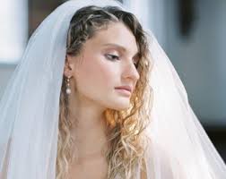 Full Wedding Veil, Cathedral Length Veil, One Tier Wedding Veil