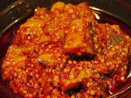 Mango Pickle Roast Salt To Preserve Pickle Longer Pickle Mango Recipe Pickling Recipes Mango Recipes Indian