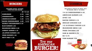Check spelling or type a new query. American Burgers Menu In Tooele Utah Usa