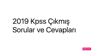 İlgilendiğiniz sınav için aşağıdan tercih yapabilirsiniz. 2019 Kpss Cikmis Sorular Ve Cevaplari Kita Sahanligi Anayasa Vatandaslik