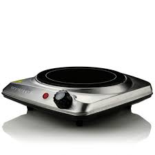When i first used it i couldn't. Ovente Electric Infrared Burner 7 Single Plate 1000w Ceramic Glass Stainless Steel Silver Bgi101s