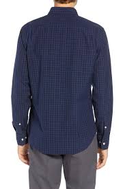 Bonobos Washed Button Down Slim Fit Check Sport Shirt Nordstrom Rack