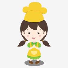 Food Kitchen Cook Chef Girl Hat Little Child Childhood Cooking Cute Kid Culinary Boy People Fun Preparation Young Cuisine Lifesty Kartun Desain Logo Logo Keren