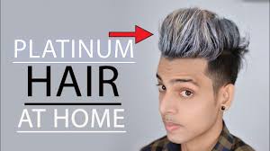 Maybe you would like to learn more about one of these? Platinum Silver Gray Hair Color At Home Sayan How To Use Color Hair Wax Youtube