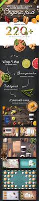 Organic Food Mockup Hero Images Scene Generator Food Mockup Scene Generator Organic Recipes