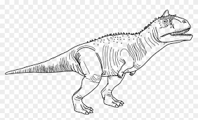 Dinosaur color game app.this is a game for all your baby, toddler or child that simply love to paint. Carnotaurus Dinosaur Coloring Pages Luxury Jurassic Dinosaur Coloring Page Carnotaurus Hd Png Download 1000x584 5805207 Pngfind