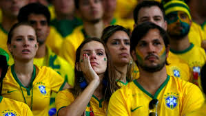 Trinidad and tobago brazil vs. World Cup 2014 The Agony Of Defeat Brazil Fans Go From Excitement To Tears Cbs News