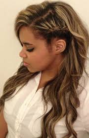 Braid hairstyles for short hair. 12 Long Haired Styles That Take 10 Minutes Or Less Curls For Long Hair Curled Hair With Braid Hair Styles