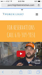 Porch Light Latin Kitchen Smyrna Porch Lighting Atlanta Eats Smyrna