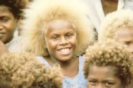 Why Do Black Pacific Populations Of Melanesia Have Blond Hair Black And Blonde Natural Blondes Beautiful Face