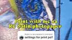 Epson L3110: Paano Mag-Print gamit ang Photo Paper