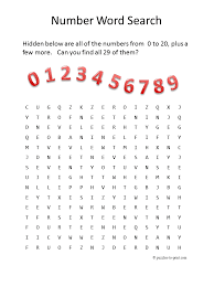 free printable number word search number words teach english to kids word activities