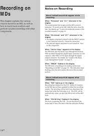 Could anyone tell me what's wrong? Minidisc Deck Mds Je530 Operating Instructions Mode D Emploi Manual De Instrucciones Minidisc Deck Mds Je 1 Pdf Telechargement Gratuit