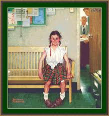 Norman rockwell's spring flowers counted cross stitch kit spring flowers, rockwell's only known still life painting, was inspired by his wife, molly, and her love of gardening and flowers. Principal S Office The Shiner Cross Stitch Norman Rockwell The Saturday Evening Post