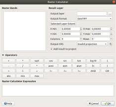 Gis concepts and tools, including esri's arcgis products, and qgis. Raster Calculator