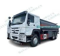 6X4 Oil Tank Truck HOWO 371 HP 20000 Liters Heavy Fuel Tank ...