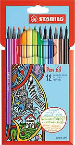 Coloring Felt Tip Pens Stabilo Pen 68 Www Stabilo Com