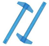 OEM T Shaped 50cm Plastic Transparent Straight Ruler ...