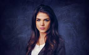 Download Wallpapers Marie Avgeropoulos Canadian Actress Portrait Makeup Brunette Beautiful Woman Besthqwallpapers Com Marie Avgeropoulos Beautiful Girl Face Octavia