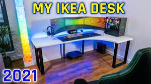 A gaming computer desk ikea makes should have some sort of storage space, especially since gamers love accessories such as controllers. Building My Dream Ikea Desk For My Gaming Setup 2021 Youtube