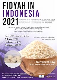 Ramadan/hari raya 2021 (kuala lumpur, malaysia). Fidyah In Indonesia 2021 Infaq Infaq Sg