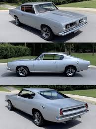 Image result for White 1967 Barracuda
