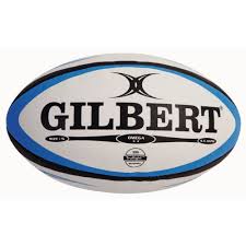 The rugby ball is comparable to the structure and size of its cousin, the football. Irgp07775 Gilbert Omega Match Rugby Ball Blue Black Size 3 Findel International