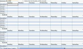 Monthly Meal Planner Monthly Meal Planner Template Monthly Meal Planner Weekly Meal Planner Template Meal Planner Template
