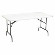 Indestruc Tables Too Rectangular Folding Table Rectangular 60w X 30d X 29h Platinum Sold Individuall By Iceberg 271 99 Ind Home Kitchens Furniture Home