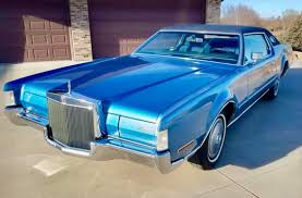 Image result for Dark Blue 1972 Lincoln