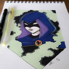 Experiment with deviantart's own digital drawing tools. Raven Teen Titans Drawing Amino