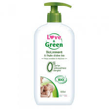 Love And Green Bioliniment Hypoallergenique A L Huile D Olive Bio